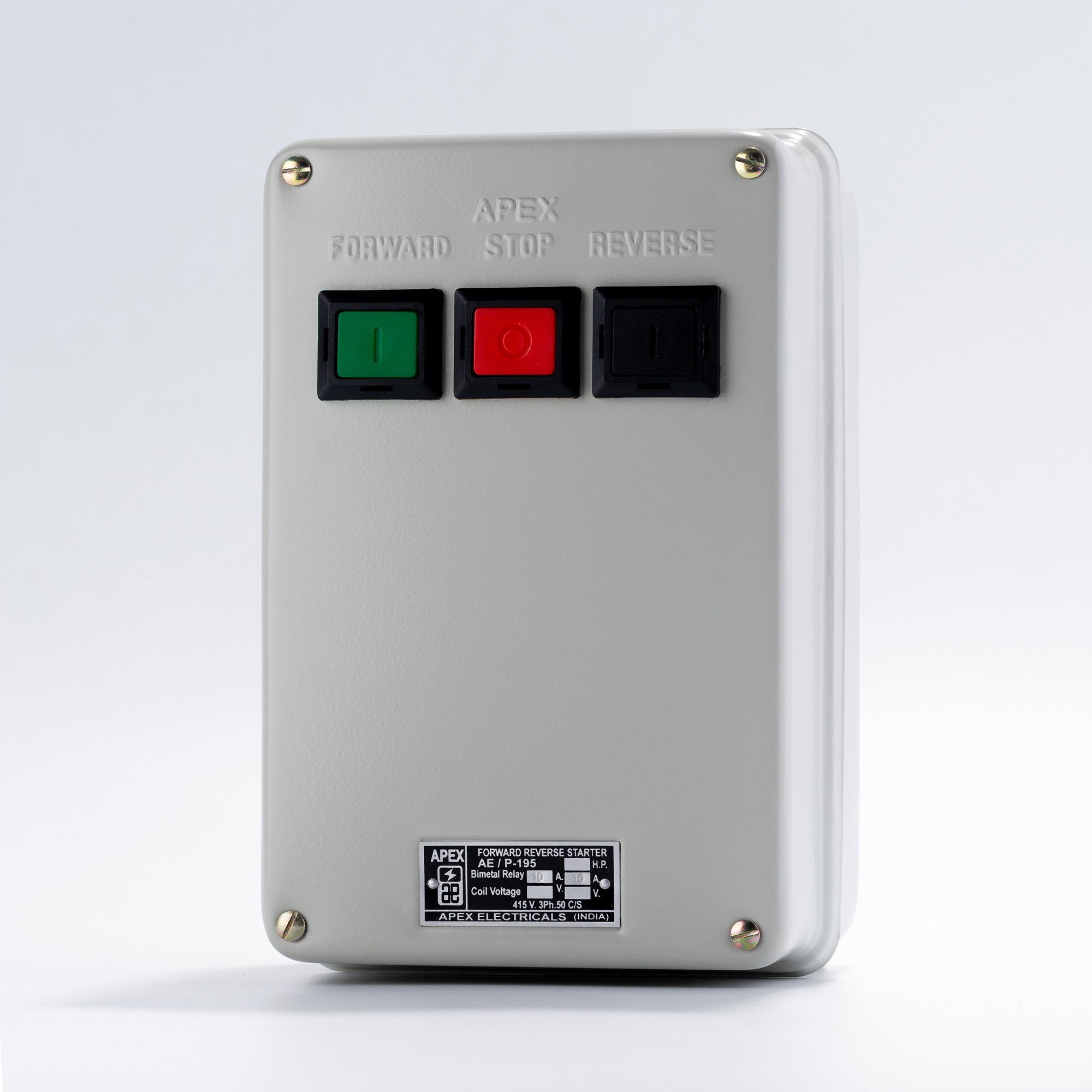 Apex forward reverse motor starter